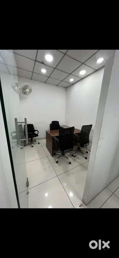 Fully Furnished Office Space For Rent.2Cabin+13Workstations(Near Metro