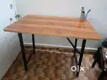 Foldable study and laptop table