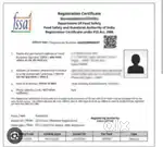 FSSAI and MSME Registration