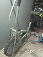 Gym cycle  it is in  best condition and perfect for excercise