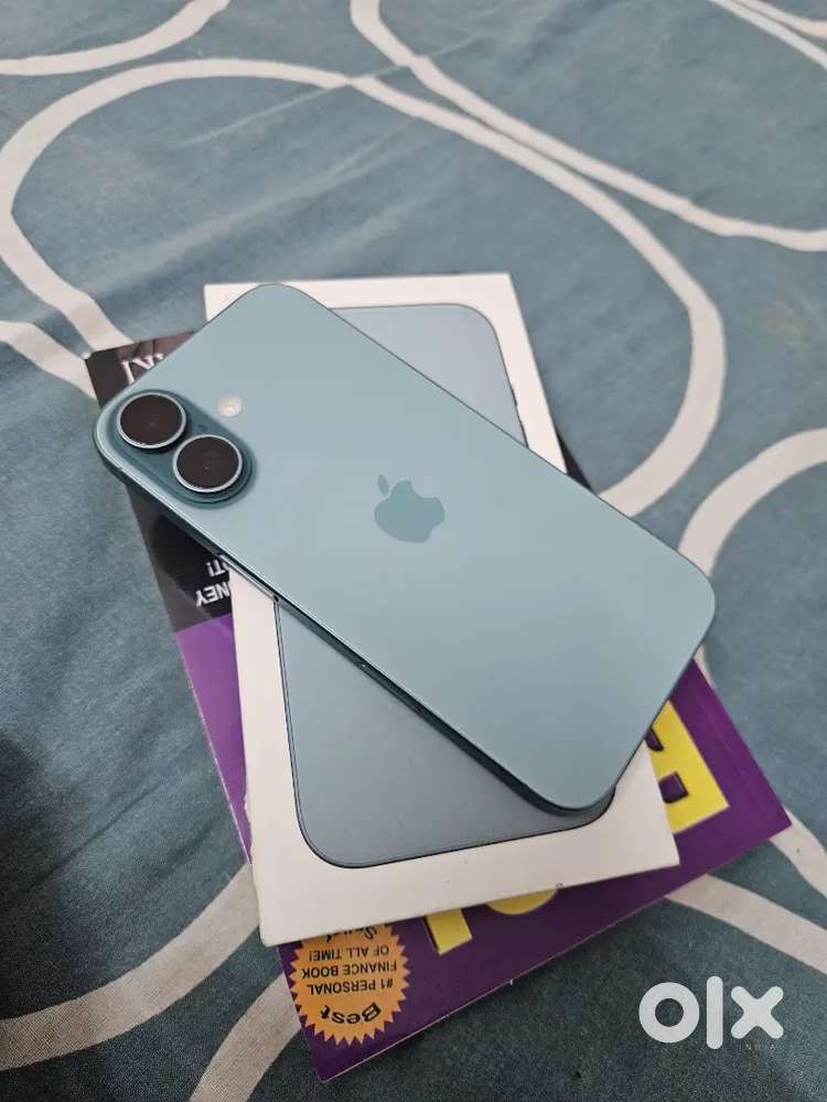 iPhone 16 (Teal) 128GB 7 Months Old