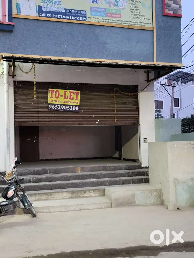 Ground Floor Shutter available for Shops