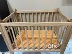 Baby wooden cot / bed