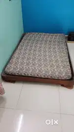 Wooden bed