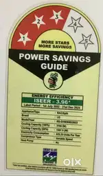 LG (Silver) DUEL inverter AC for Sale.