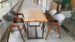 4 seater dining table, cuisine chair for cafe and home use