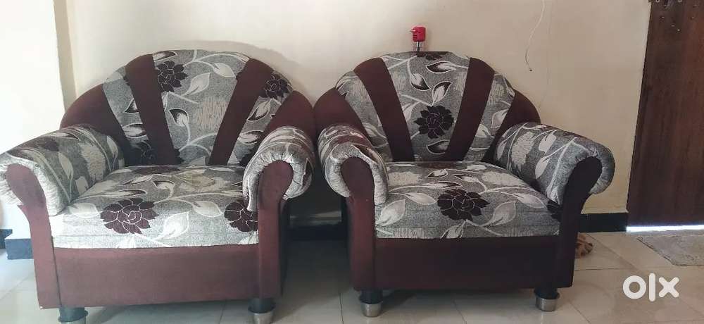 Wooden sofa set
