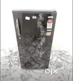 Videocon single door flower design black black colour fridge