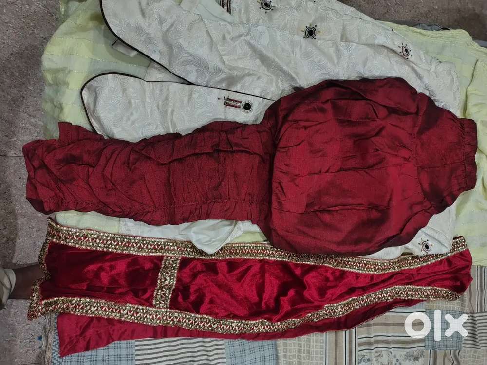 New dulha  Sherwani high quality,only 1 time use  sale karna h