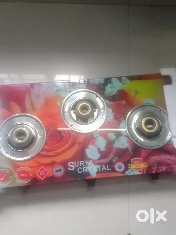 Auto inginition Glass Stove