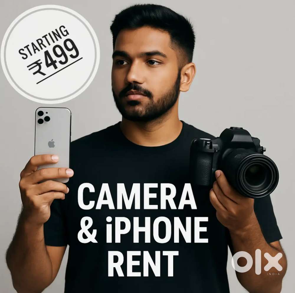 iPhone & camera for Rent