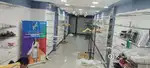 Glass , SS bracket and hanger stand