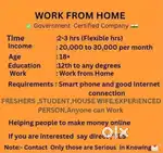 Work From Home Opportunity