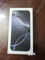 iPhone 16 Pro – White Titanium, 256GB, Brand New (Sealed Pack)