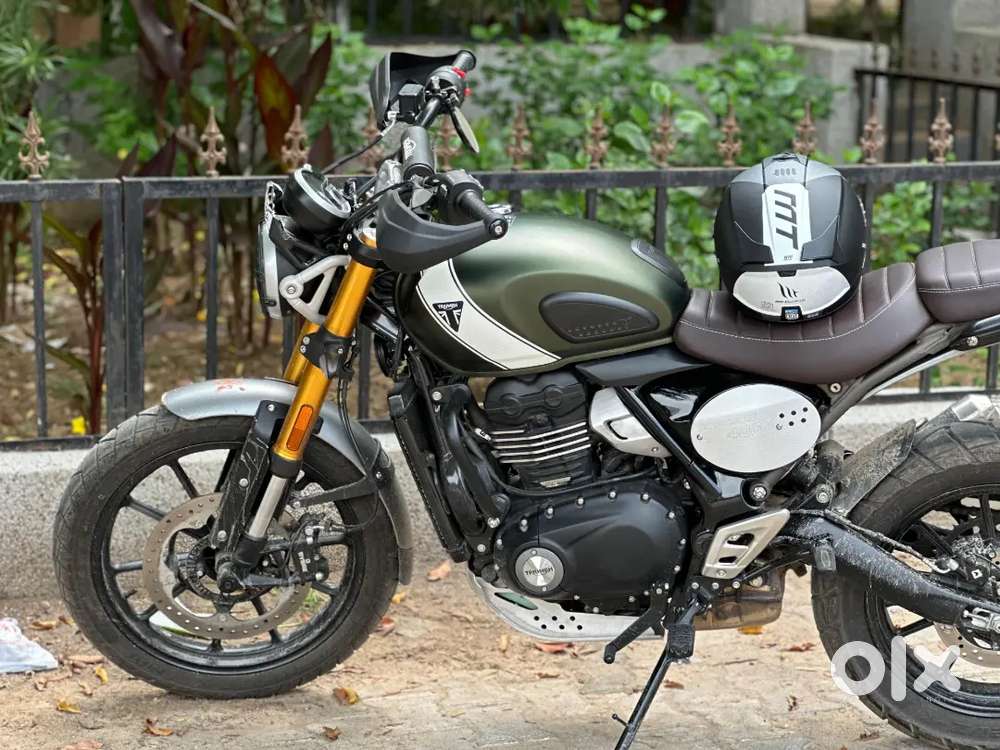 Mint condition Triumph Scrambler 400X, Only 1600 kms