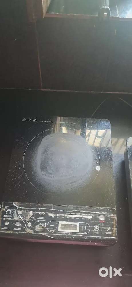 An induction is working but not properly.