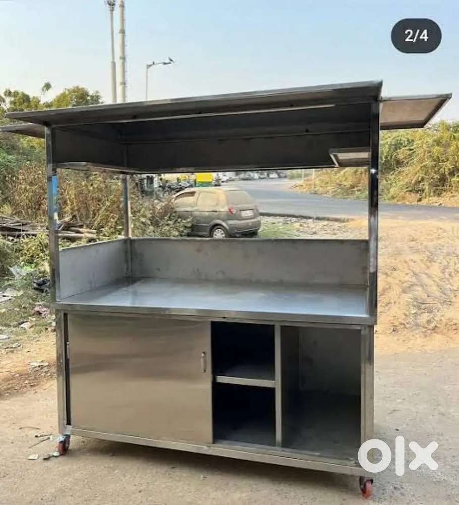 Stainless steel food counter