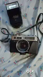 Yashika electro 35 and canon ae-1