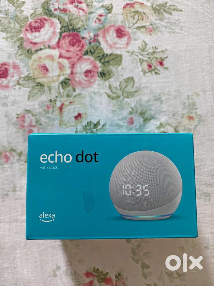 Brand new alexa dot 4 generation with clock