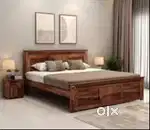 Today Big Sale Buy New Double Bed 6499/- EMI Available