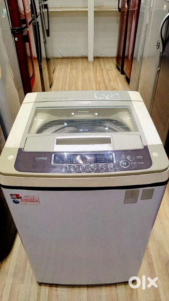 LG 6.5 kg Fully-Automatic Top Load Washing Machine Free Delivery Stand