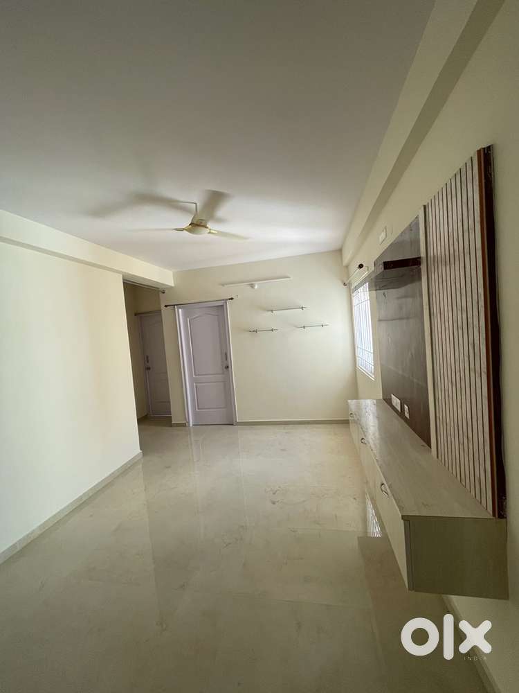 2 bhk semi furnished flat for rent in Turkapally Genome Valley