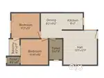 2BHk flat for sales