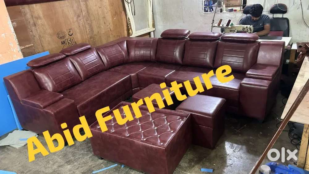 Latest design l shape corner sofa set 3 years warranty AA 890