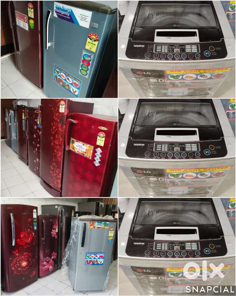 5 YEAR WARRANTY _FREE SHIPPING LESS USED FRIDGE