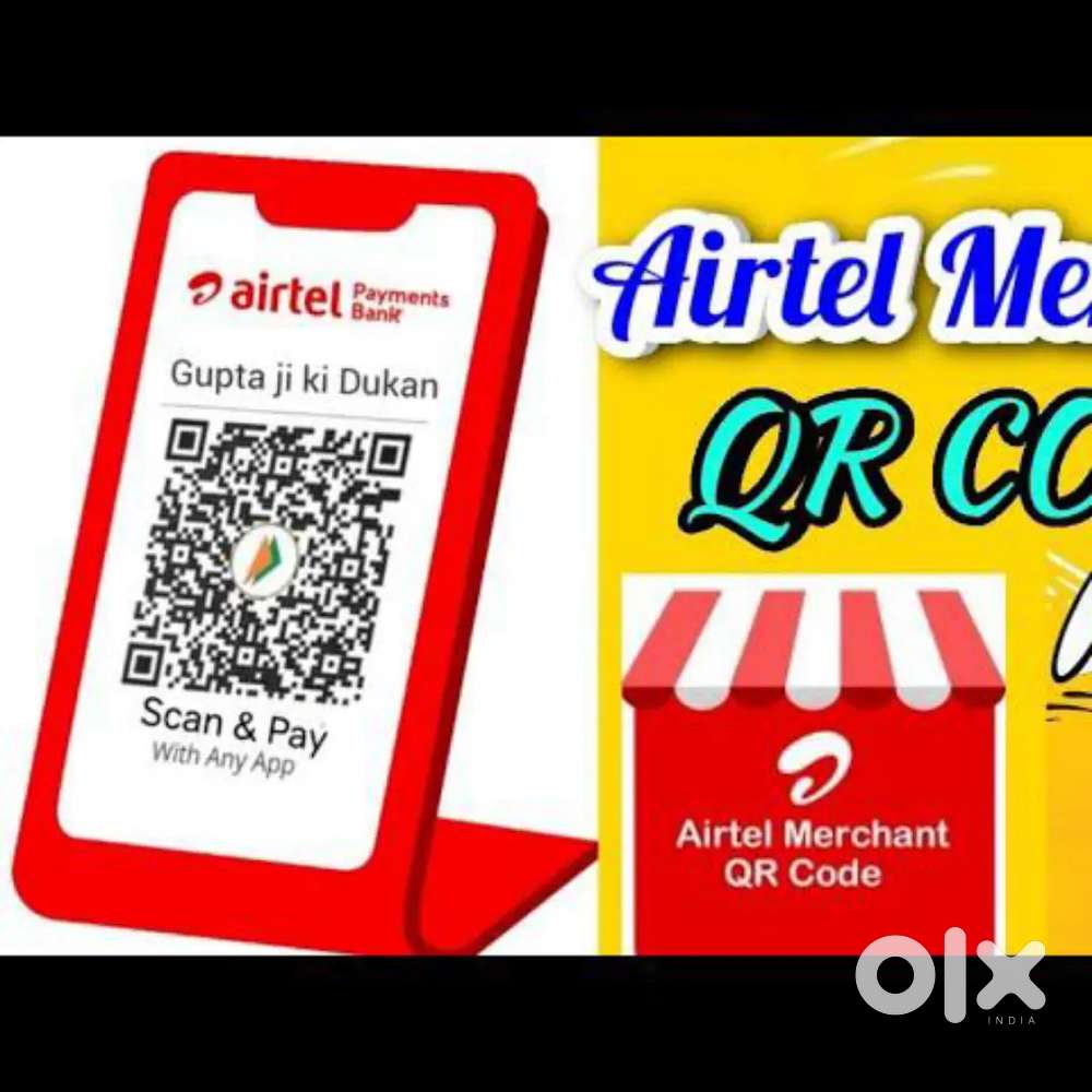 URGENT HIRING AIRTEL PAYMENT BANK MERCHANT QR*