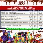 Wholesale Chocolates & Cold Drinks for Retailers | 15% Flat Discount