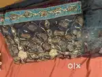 Net saree with Zariwork. Blouse and Peticoat available