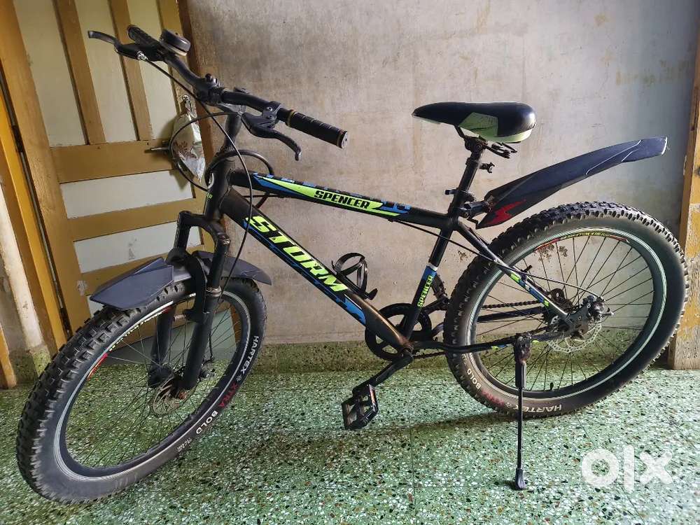 Bicycle with discbrake