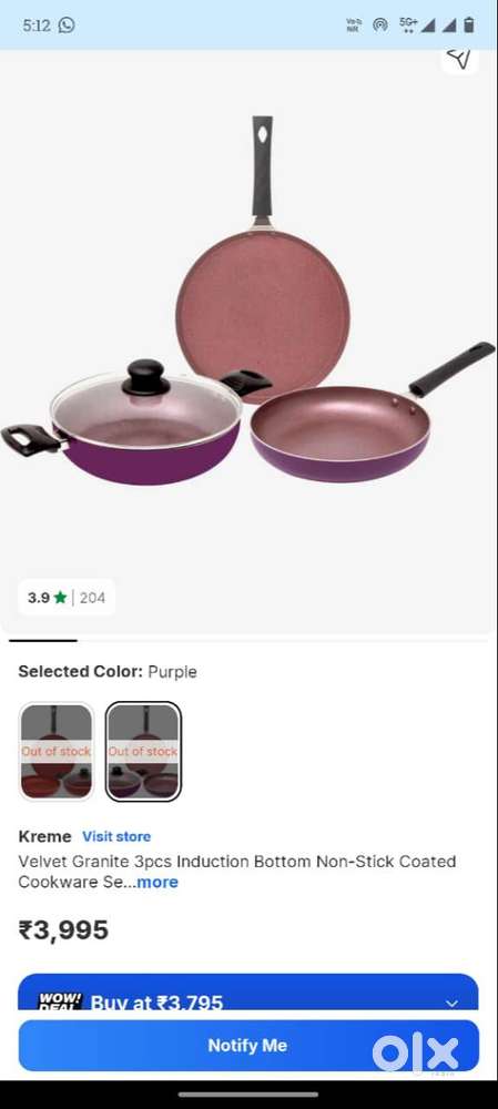 Induction based cooktop
