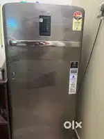 Single door fridge with climate control display