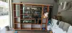 Shelf with wood