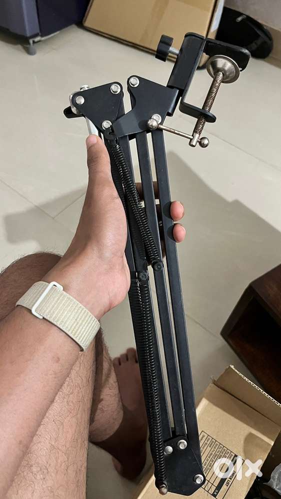 Bm800 mic with phantom power and stand