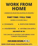 Work from home