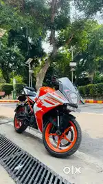 KTM RC 125 NOV 2022 Model With Good Condition and Complete Documents