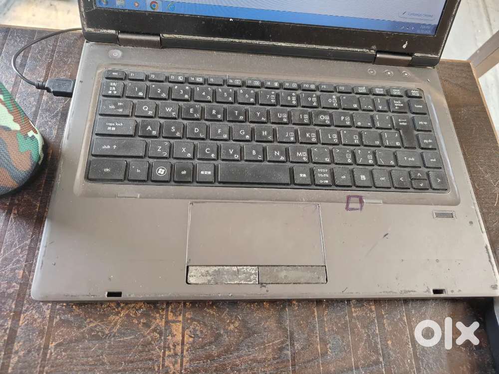 Hp laptop silver