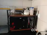 Microwave oven with stand