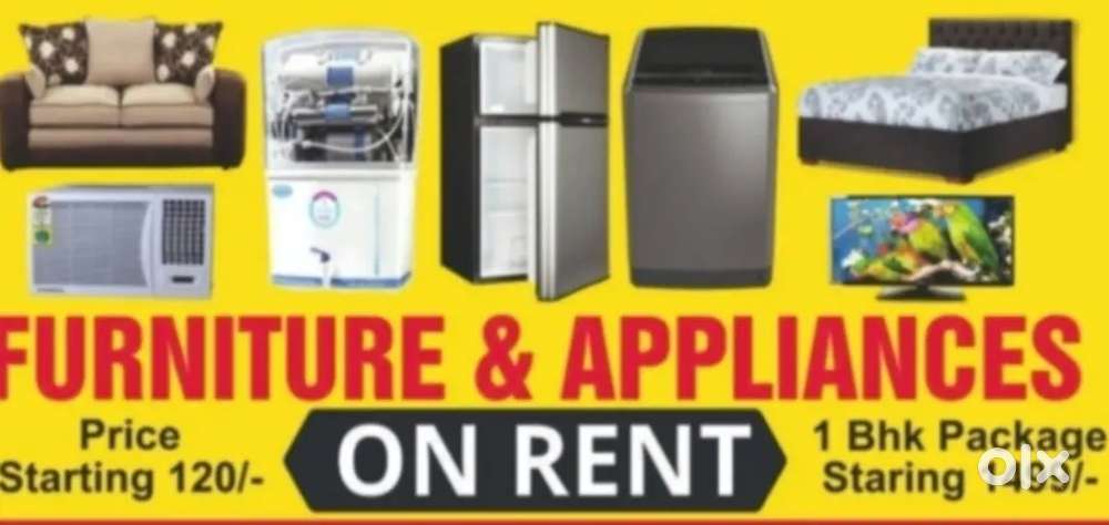 Furniture appliances on RENT