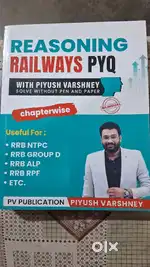 Piyush varshney Railway Reasoning book