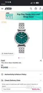 Fossil watch