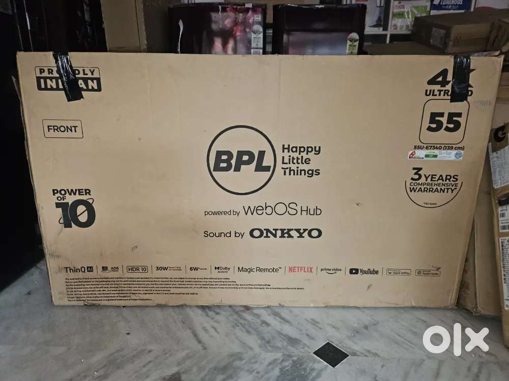 BPL 55 inch 4K Ultra HD webOS Hub LG ONKYO SOUND Led Tv