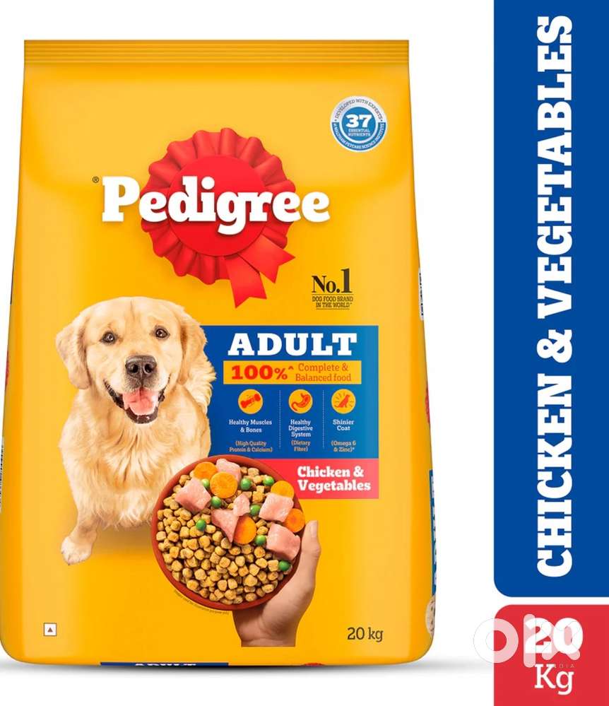 PEDIGREE 20KG MAXI CHICKEN AND MEAT BOTH AVAILABLE