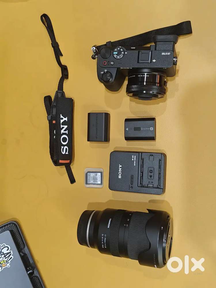 Sony A6700 + 18-55mm Lens + Extra Battery & Charger – Excellent Condit