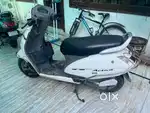 White color single hand activa in a brand new condition