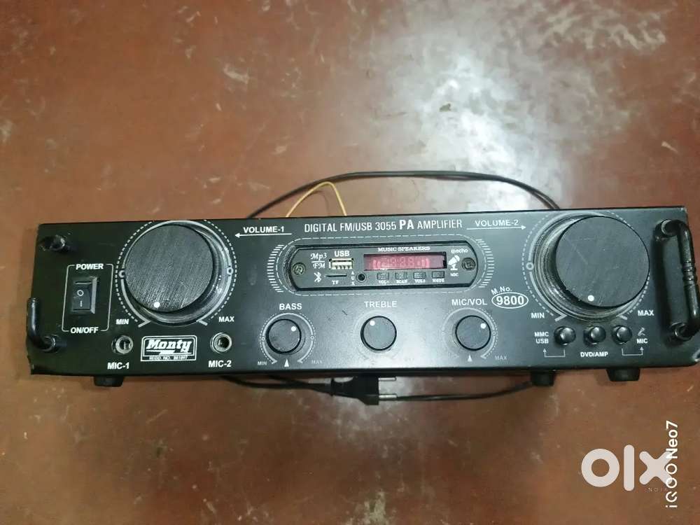 300w amplifier+ 2 party box