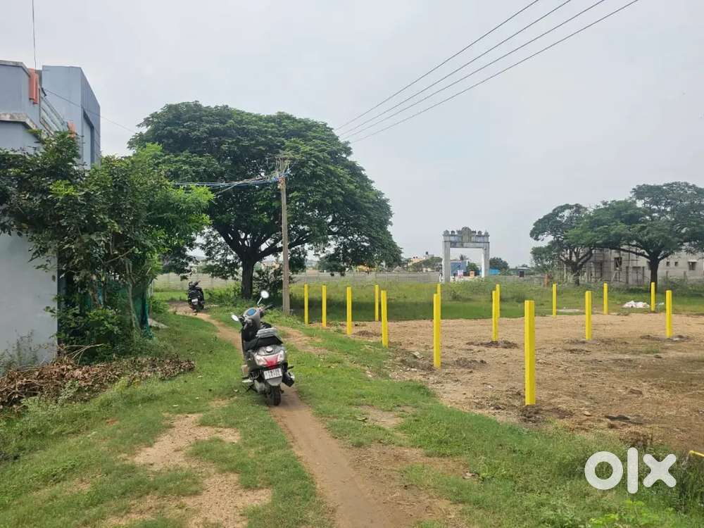 Dtcp approved plot sale in chengalpattu behind more supermarket